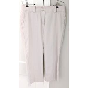 Nike Golf Tour Performance Dri-Fit Cropped Pants Sz 8 Khaki